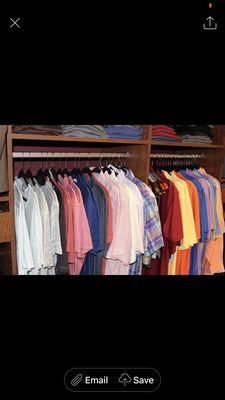 A. Smith Clothiers Collection of comfortable and stylish summer shirts.