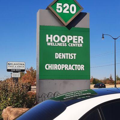 I am located inside Hooper chiropractors office.