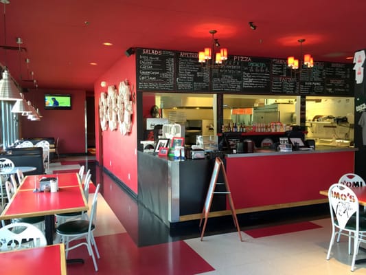 Counter and Dining Area