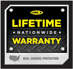 Be Overprotective! Line-X is backed by the Nation's Leading Lifetime Written Warranty! www.LINEX.com