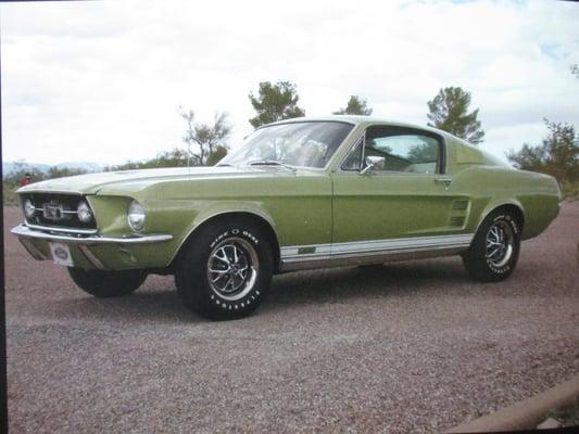 1967 Matching GT 350, 289 4 bbl HI-PO, disc brakes, 4 spd manual, Complete original restoration.