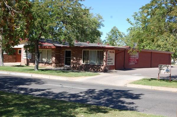 Easy parking and friendly doctors and staff