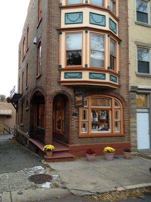 The storefront.  Pretty building!