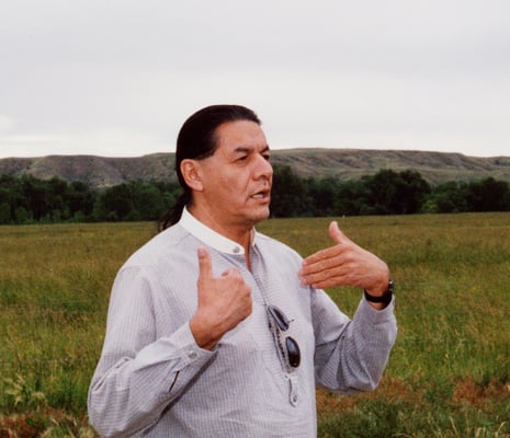 Leadership Lessons from Little Big Horn - Joe Marshall, a Lakota Indian, is our tour guide in Montana.