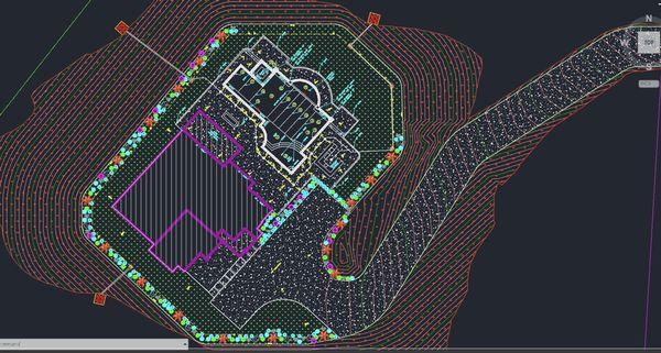 Elite hillside development, one of so many we've successfully designed