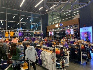 Team Store Interior