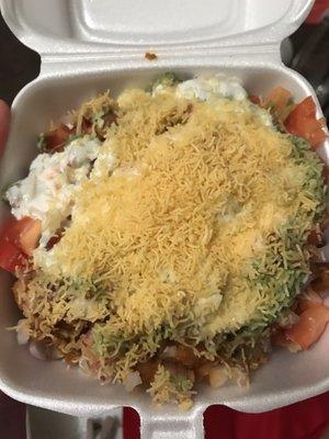 Samosa chaat