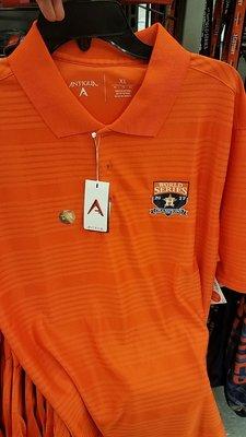 #iLuvOrange but this is way too much. I can't afford  $47 for a polyester polo shirt.