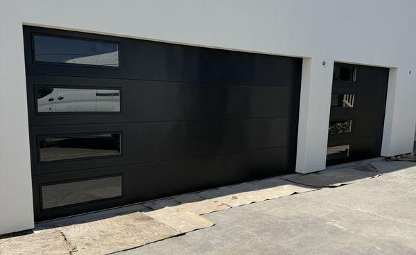 Very Popular CHI Black Garage door.