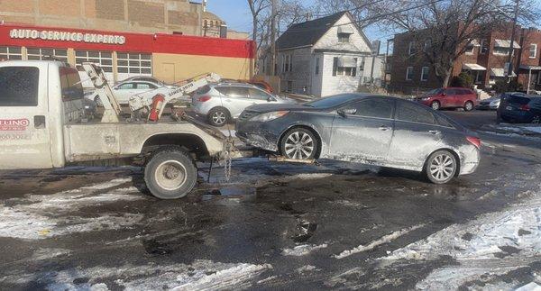 CUSTOMER NEEDED A TOW