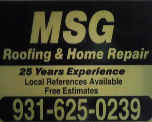 MSG Roofing & Home Repair