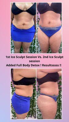 Ice Sculpt Session Results !