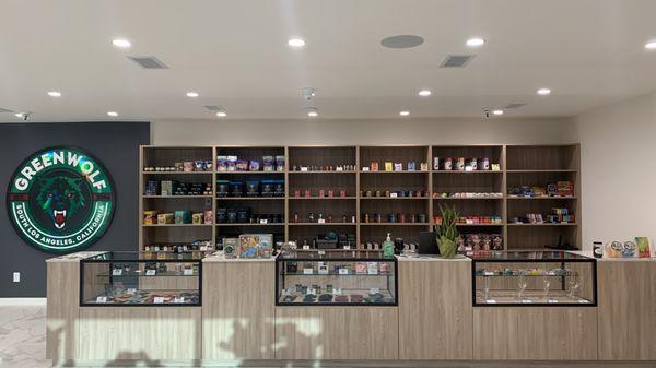 Checkout Counter - Greenwolf Cannabis Dispensary South LA