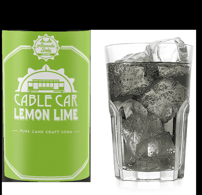 Refreshing and crisp Cable Car Lemon Lime.