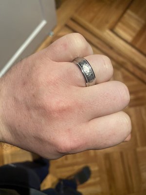 Mens wedding band