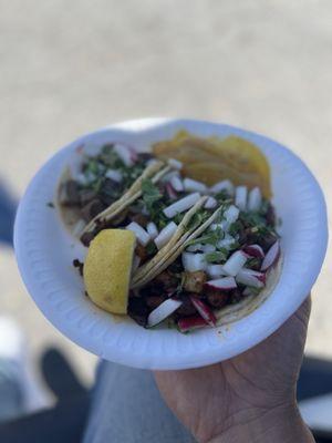 Steak taco