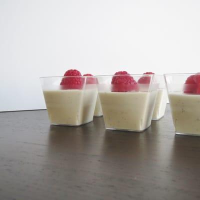 Miniature Vanilla Panna Cotta