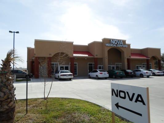 Nova Medical Centers' location in Corpus Christi, TX.