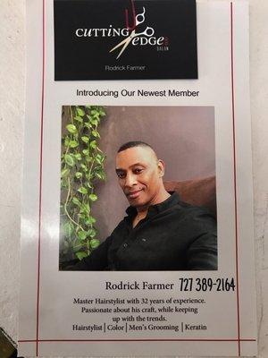 Introducing newest member ... hello I'm Roderick. Come check us out!