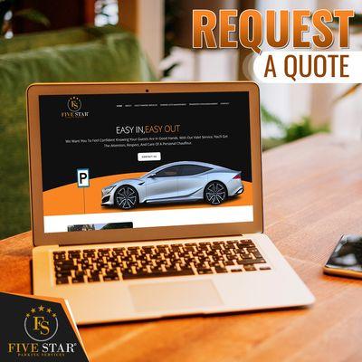 Request a quote for the best valet parking in the DMV area