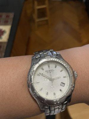 watch with condensation