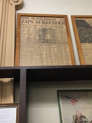 WWII newspaper