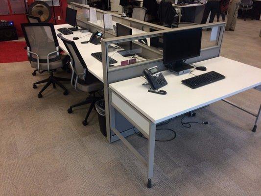 Herman Miller Canvas Benching Stations