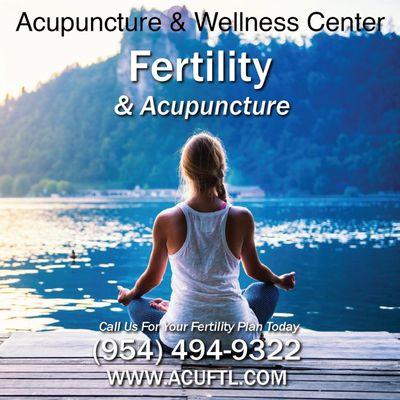 Acupuncture and Fertility go great together!