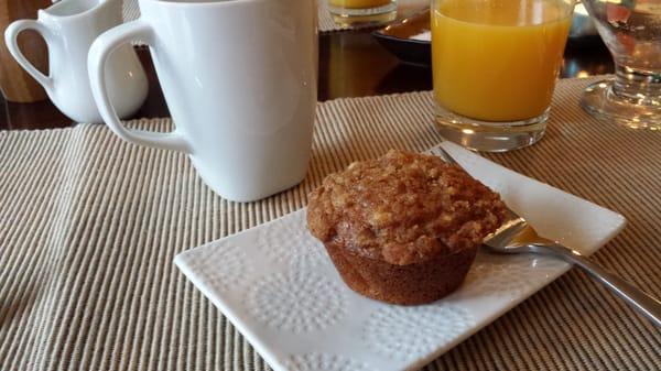 Michigan apple pie muffin.