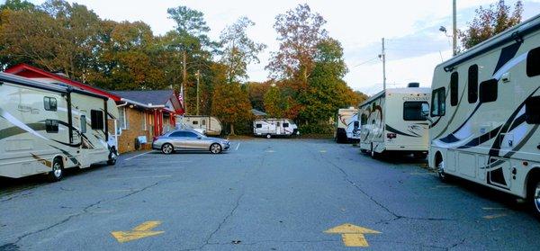 Marietta RV Rental Front Lot