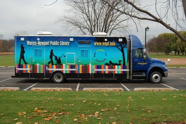 WNPL bookmobile.