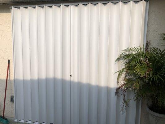 accordion hurricane shutters