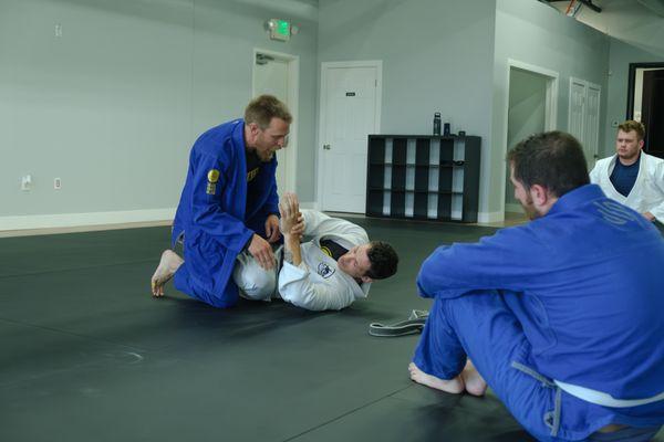 Improve your Jiu Jitsu with our fundamentals class.