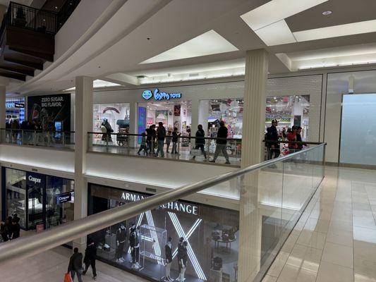 Kappa Toys storefront on the 2nd level, south side of Mall of America