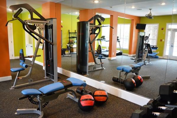 Our amazing new fitness center!