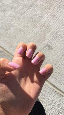 Gel manicure, $30