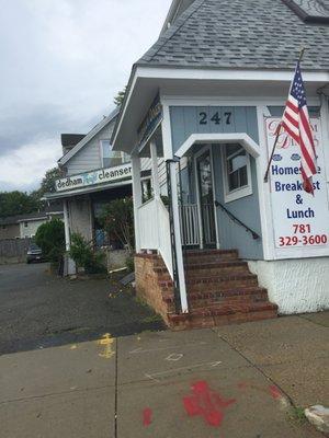 Dedham Thrift Cleaners -- 243 Bussey Street, Dedham          Storefront