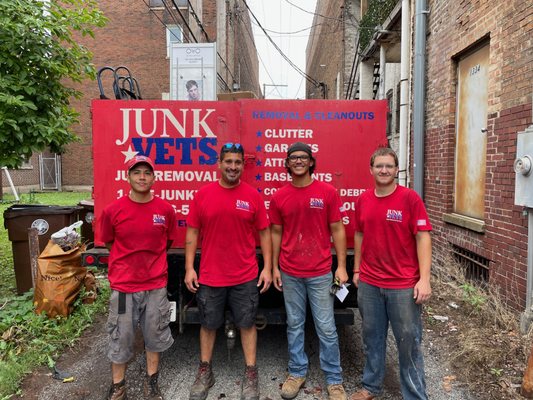 Junk removal and cleanup pros! 5 star service and prompt communication. A++