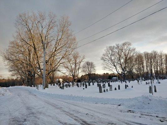 Opened during the winter. Main road is opened and rest is foot traffic.