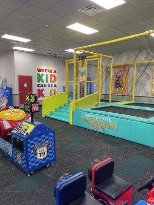 Trampoline zone