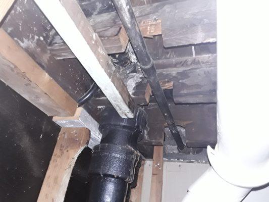 Excess joist notching