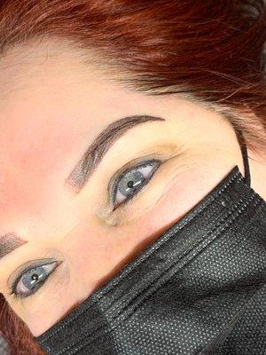 Ombré Powder Brows