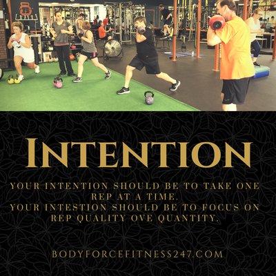 Intention!