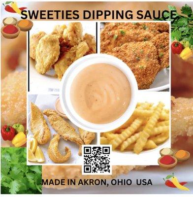 Sweeties Dipping Sauce QR Code!