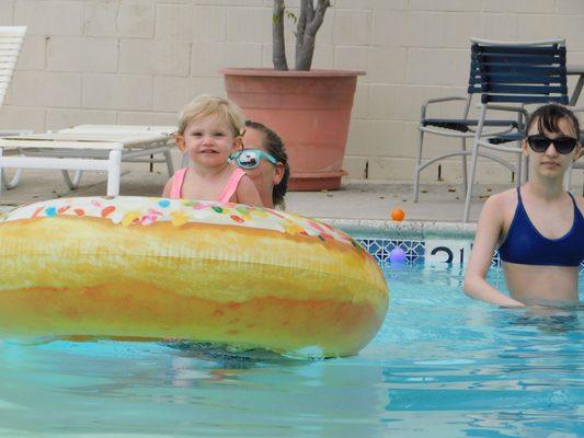 Sawyer and the Joan's donut