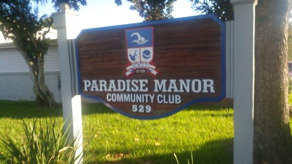 Paradise Manor Community Club