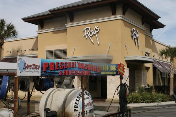 Washing Roy's at Jacksonville Beach