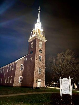 Church at night