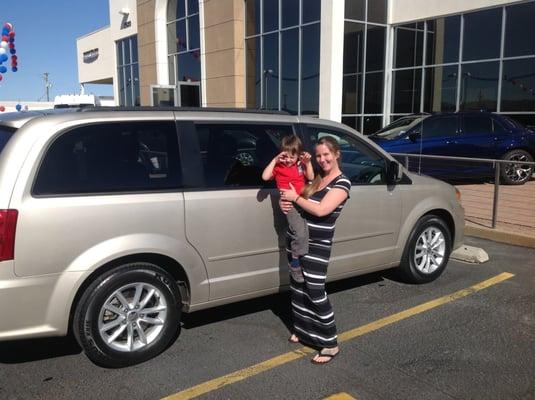 Crystal you're going to love your new Grand Caravan!