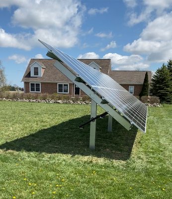 We specialize in ground mount solar systems! Save money from day 1.